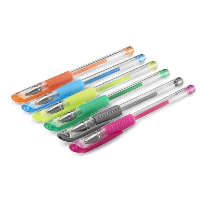 Ensemble de stylos à encre gel - HAMA - Assortis - Durables - Légers - Confortables