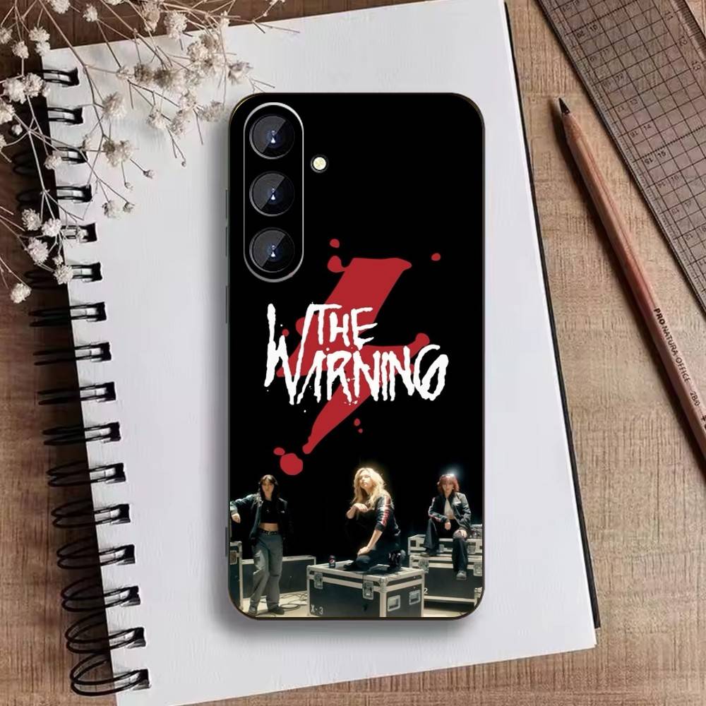 H-The Band W-Warning Phone Case For Samsung Galaxy A73,21,22,32,71,53,52,51,80,5G Soft Black Cover