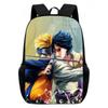 Naruto Anime Printed Kids School Backpack Elementary Students Lightweight Ergonomic Dual-Shoulder Bag Unisex