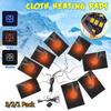 Clothes Heater Heated Vest Clothes Heated Pad Multiple Pieces Black Outfits Electric Cloth for Winter Clothes Warmer