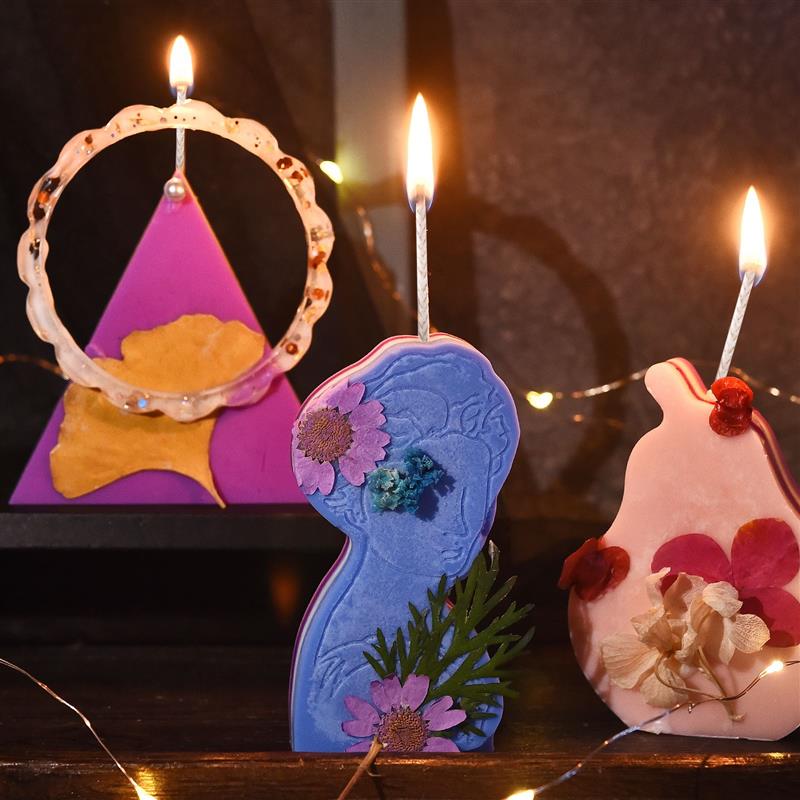 30 Stück/Set Original Rauchfreie Kerzendochte Sojawachs-Kern Gewebter Baumwollkern Kerosinlampe Wachslinie Holz-Zubehör Kerzenherstellung