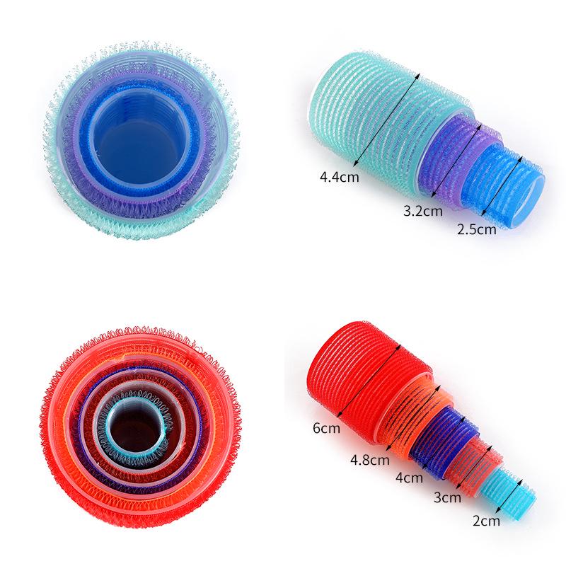 Achtförmiges selbstklebendes Lockeneisen & Haarwickler für DIY Wellenlocken