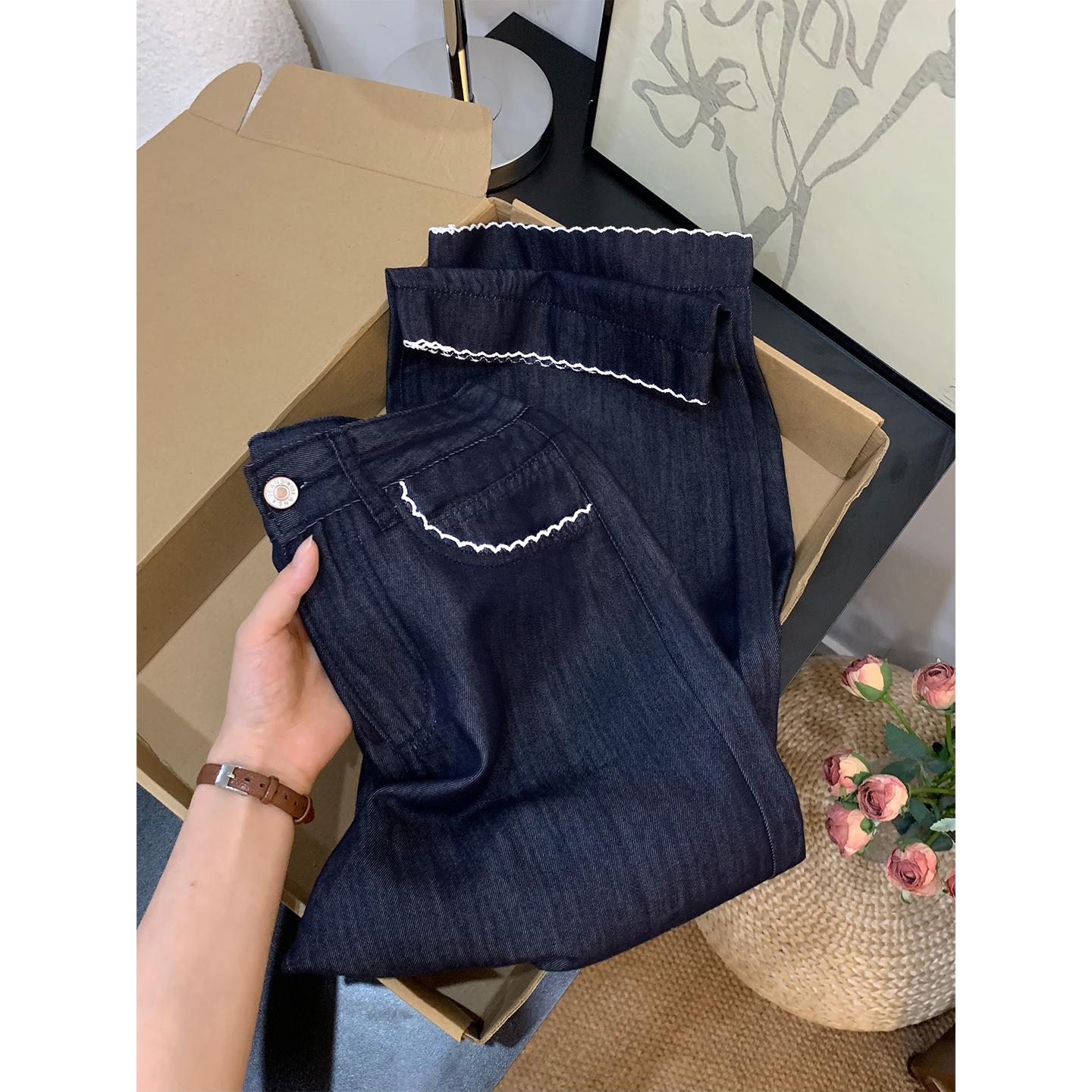 

Не линяющие брюки кюлоты из тенселя для женщин с фигурой «груша» – Лето, Большой размер, Толстушки ММ M джинсовый синий