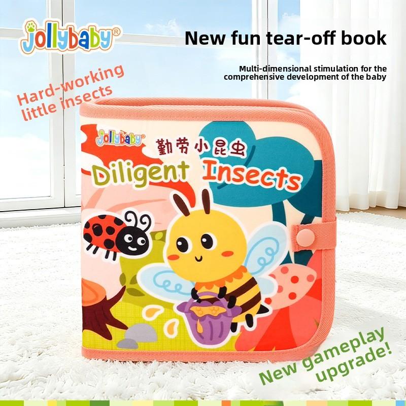 Animal Theme Tearing Book For Infants With Durable Felt Material And Early Learning Activities For Toddlers