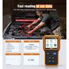 OBD2 Scanner With Upgrade Battery Tester - Diagnostic Tool For Cars That Check Engine Light & Emissions Readiness Read And Clears Vehicle Error Codes
