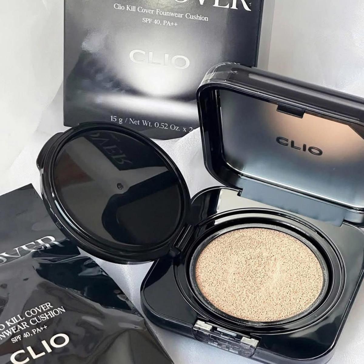 

Kill Cover Founwear Cushion Set SPF40+ PA++ 19N Porcelain 15g x 2 ea *2025 NEW VERSION