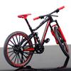 Mini 1:10 Alloy Bicycle Model Diecast Metal Finger Mountain Bike Racing Toy Bend Road Simulation Collection Toys For Children