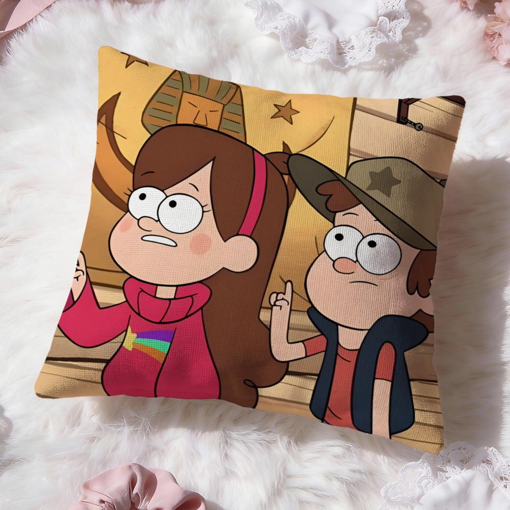 g-gravity falls Cushion Cover Premium Comfort Reversible Pillow Cove -Two in One Design for Any Room & Car Interior