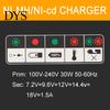 Replacement 7.2-18V Power Tool Charger Stable Fast Charging Universal Professional Overcharge Protection EU Plug Ni-MH/Ni-Cad Battery for Makita/for