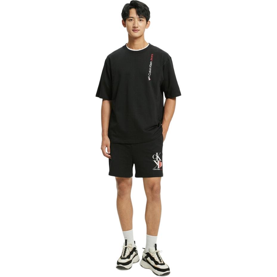 Calvin Klein Unisex Breathable Pure Cotton Casual Shorts Unisex Shorts J400173-BEH