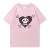 Avril Lavigne Logo Punk Rock Lata 2000 Koszulka Mężczyźni Kobiety Vintage Hip Hop Streetwear Unisex Czarny Luźny Codzienna Odzież