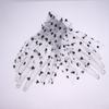1 Pair Props Nail Tips Display Sleeve Fashion Accessory Nail Art Heart Tulle Photo Glove Fake Pleated Cuff Manicure Photography