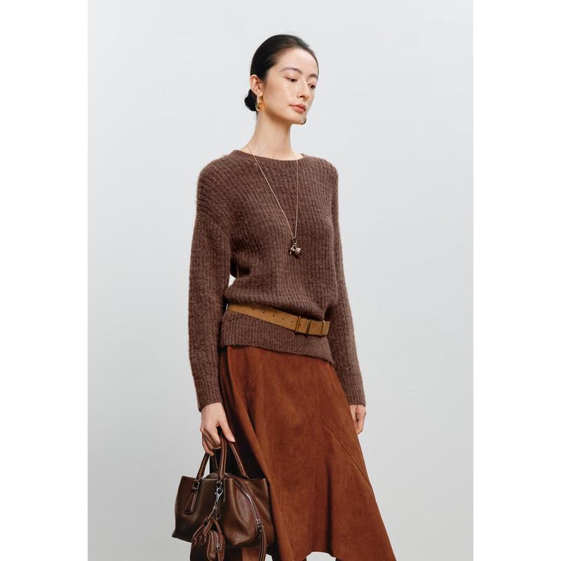 Eifini Women's Crew Neck Knit Sweater 1GA332891