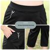 Calças Capris de Verão Femininas Hengyuanxiang Slimming de Cintura Alta