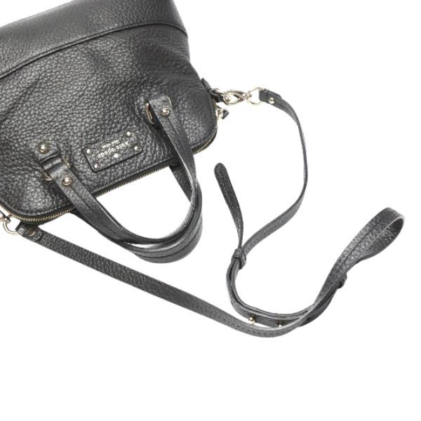 Kate Spade Shoulder Bag leather black Women Used