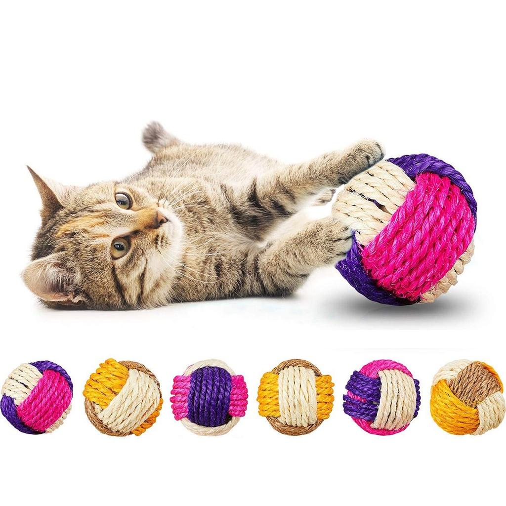 cat ball scratch toy