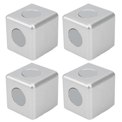 4Pcs Right Angle Connection Block Aluminum Profiles Fitting Connector Industrial SuppliesEuropean