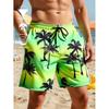Mens Quick-Dry Swim Trunks With Lining Lightweight Beach Shorts Surfing Swimming Water Activities
