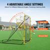 SucceBuy 4 X 4.5FT Baseball And Softball Rebounder Net PitchBack Baseball Nest for Pitching and Fielding Training 4Angles 7.59kg