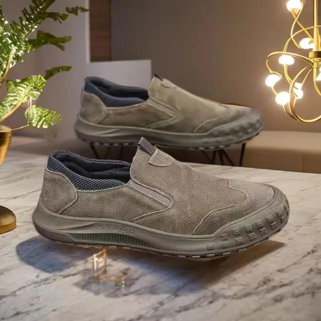 New men Loafers Outdoor waterproof antislip shoes Men Casual Comfort Footwear Male Breathable Walking Sneakers Moccasin