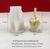 Handmade Middle Finger Silicone Mold for Aromatherapy & Cake Decoration