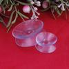 Double-Sided Transparent PVC Suction Cups for Glass (2cm & 3cm)