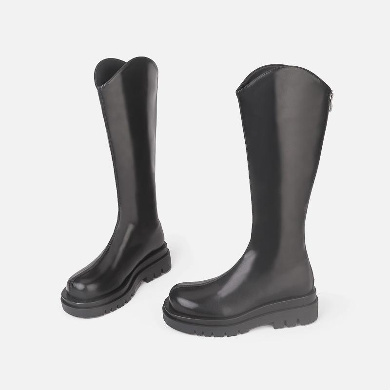 

Knight Boots Women s Platform Tall Western Cowboy Boots Skinny Martin Boots 40