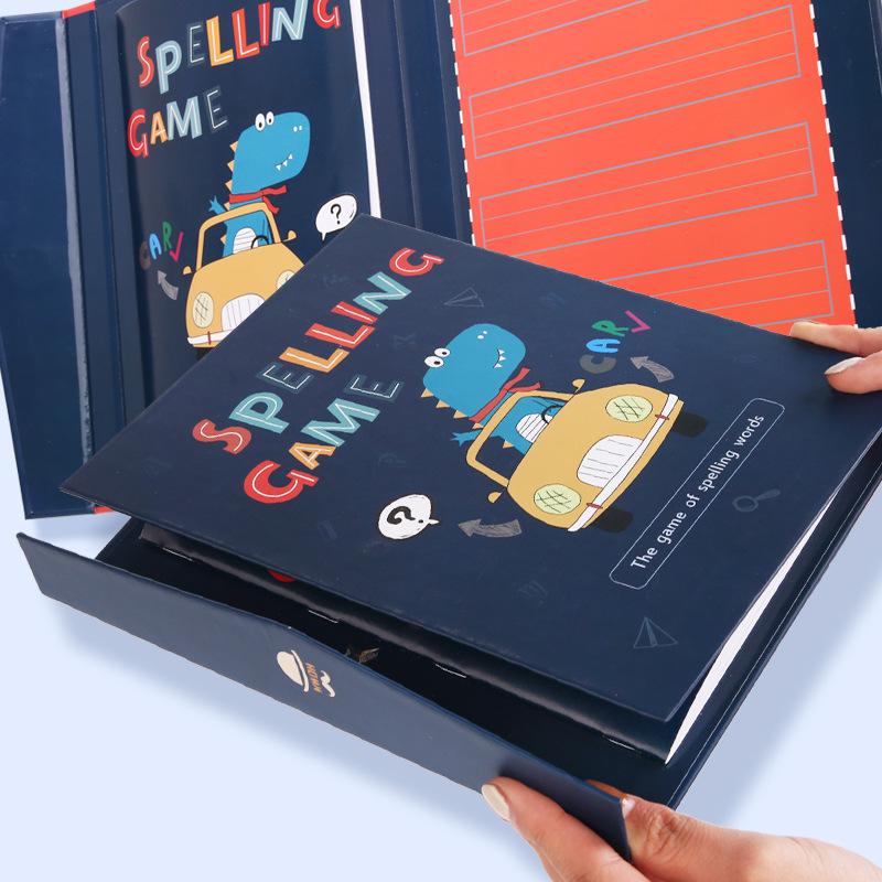Magnetic Word Spelling Toy: Children's Educational English Game for Early Learning
