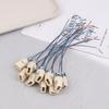 10/20Pcs G9 Light Bulb Socket Ceramic Lamp Base Holder Connector Led Halogen Light Led Lamp Bulb Holder Base Fixture