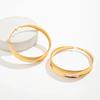 1Pcs Women Fashion Circle Shape Ear Rings Ladies Jewelry Gifts Festival  Exaggerated Big Hollow Out Round Hoop Earrings