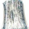 New Retro Printed Silk Scarf Women's Spring and Autumn Thin Shawl Outer Scarf Elegant and Versatile Fashion Cashew Flower Scarf