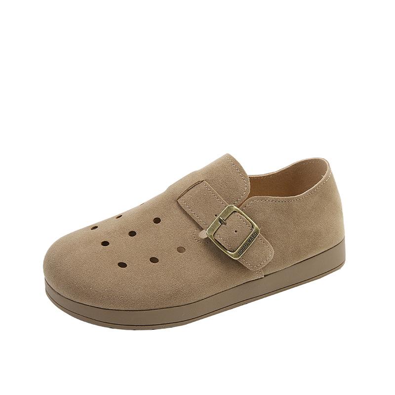 

Весна и лето Обувь на плоской подошве A Footstroke Женские туфли на плоской подошве Женские дышащие удобные туфли-одиночки Модные женские летние дышащие туфли 40