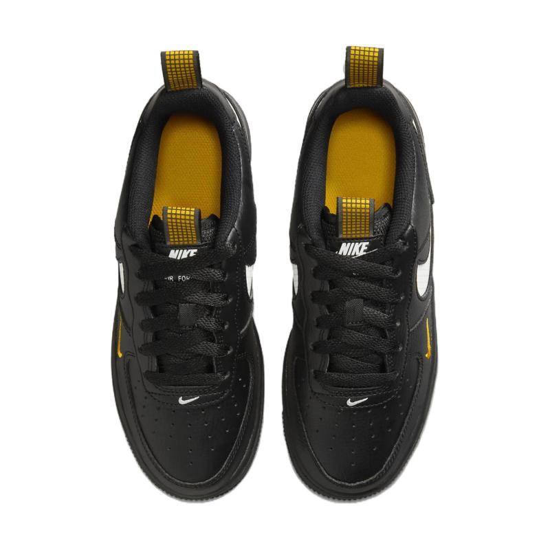 Nike Air Force 1 LV8 GS 'Black University Gold' Sneakers HF0095-001