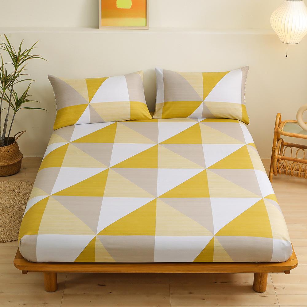 Bohemian Red Stripe Bedding 2/3pcs Bohemian Red Stripe Bedding Set - Twin/Full/Queen/King All-Season Comfort Bed Sheet and Pillowcase Set