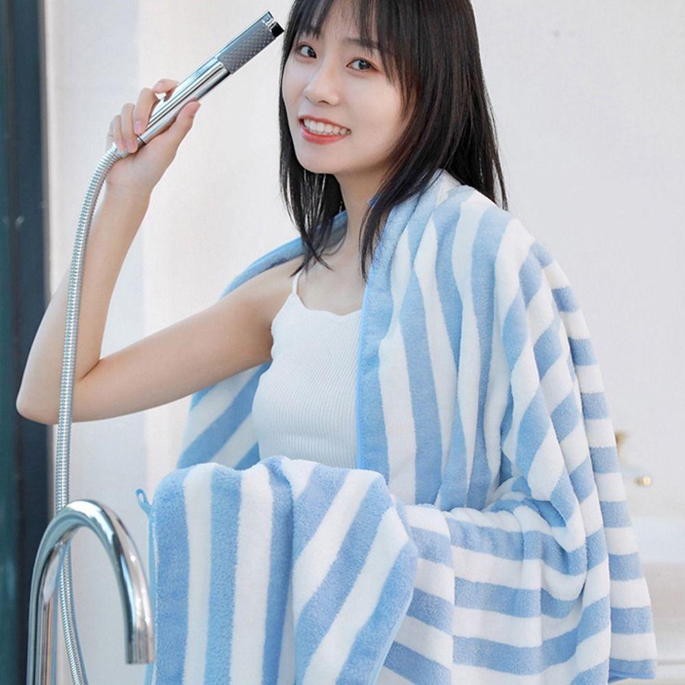 Thicker Skin-Friendly Cotton Household Kid Adult Face Towel Bath Towel Shower Tools Shower Towel