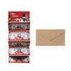 Christmas Money Envelope for Cash Gifts Surprise Gift Card Money Holder with 6 Slots