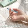 4PCS/Set Quick Drying Gel Pen 0.5mm Ballpoint Pen Cartoon Black Pen  Writing Tool