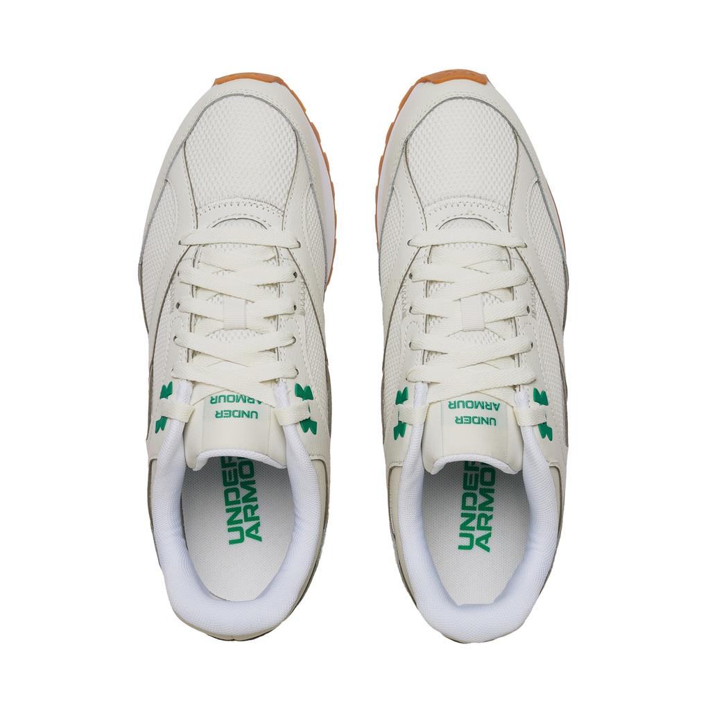 Under Armour Jogger Ground Support Durable Breathable Low Top Lifestyle Casual Shoes Men sneaker Quartz-White 3028387-116
