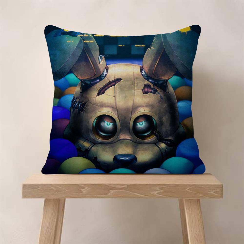 Movie Five NNights game At FFreddys Pillowcase toon Gift Cushion Cover Bedroom Home Sofa Chair Seat Decor pillow case