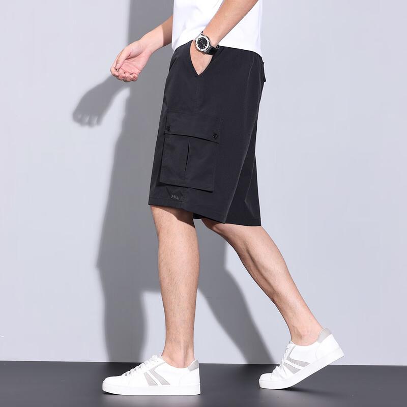 JEEP Men's Summer Casual Multi-Pocket Cargo Shorts