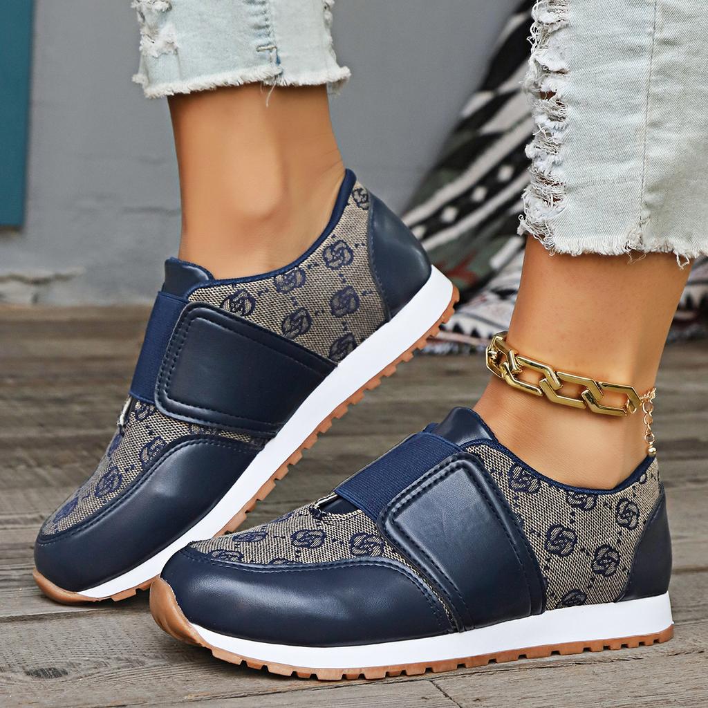Luxury Brand Comfortable Casual Sports Shoes Women's Shoes Fashion 2024 Spring Breathable Fashion Slip On Flat Vulcanized Shoes