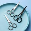 Stainless Steel Manual Round Head Nose Hair Small Scissors Trimmer Does Not Hurt The Nasal Cavity, Can Be Washed Beauty Trimming