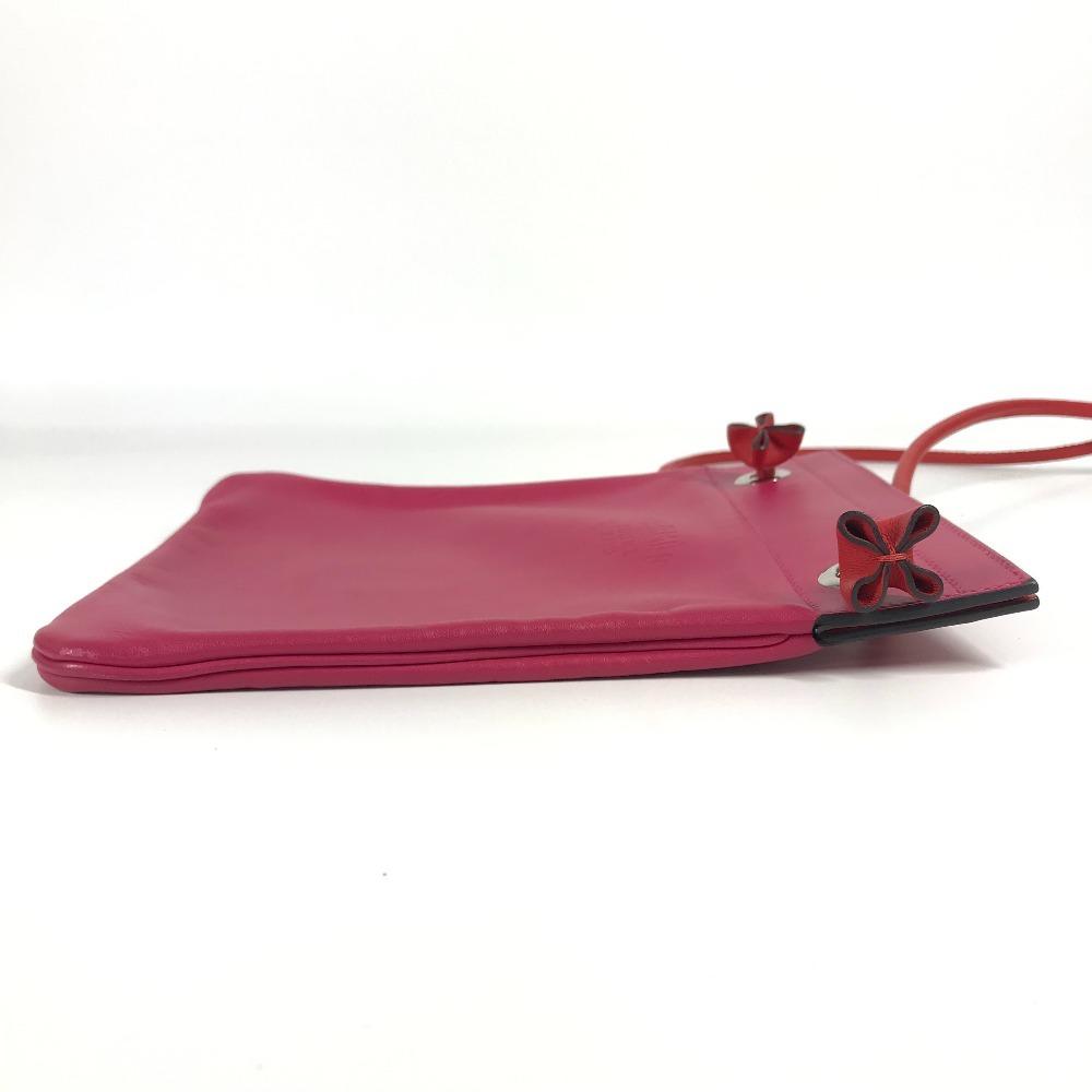 HERMES Bicolor Sac Aline Mini Crossbody Pochette bag Shoulder Bag