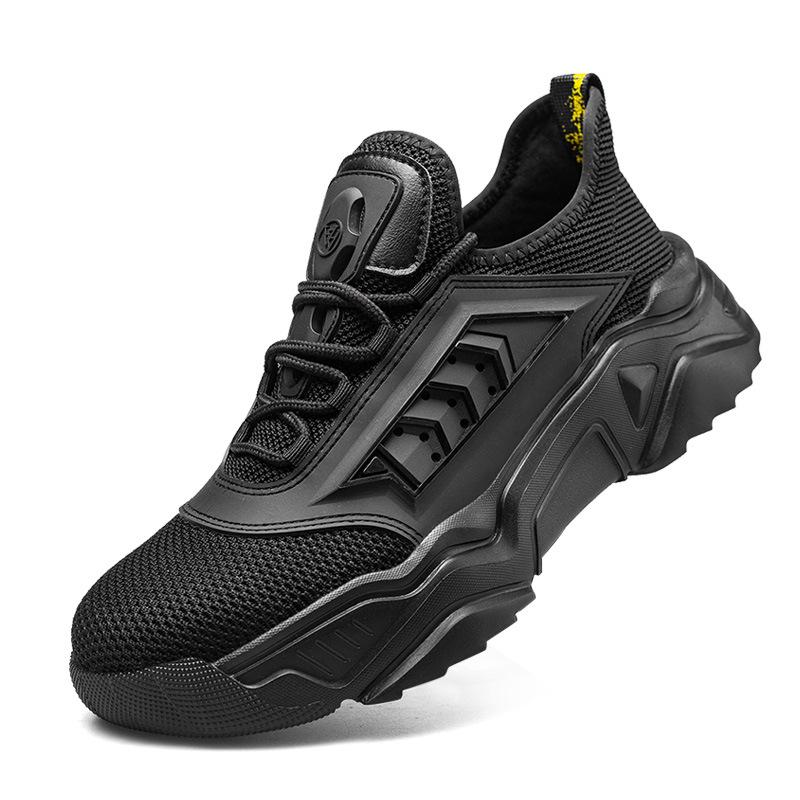 2025 Male Work Boots Indestructible Safety Shoes Men Steel Toe Shoes Puncture-Proof Work Sneakers Male Shoes Adult Work Shoes