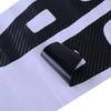 4pcs/Set Door Window Lift Switch Panel Cover Trim Sticker Carbon Fiber Style Vinyl Fit for Hyundai Elantra 2017-  LHD