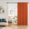 2PCS Room Divider BlackOut Curtain for Living Room, Noise Reduction Curtain with Anti-Rust Grommet Top Blackout Curtain