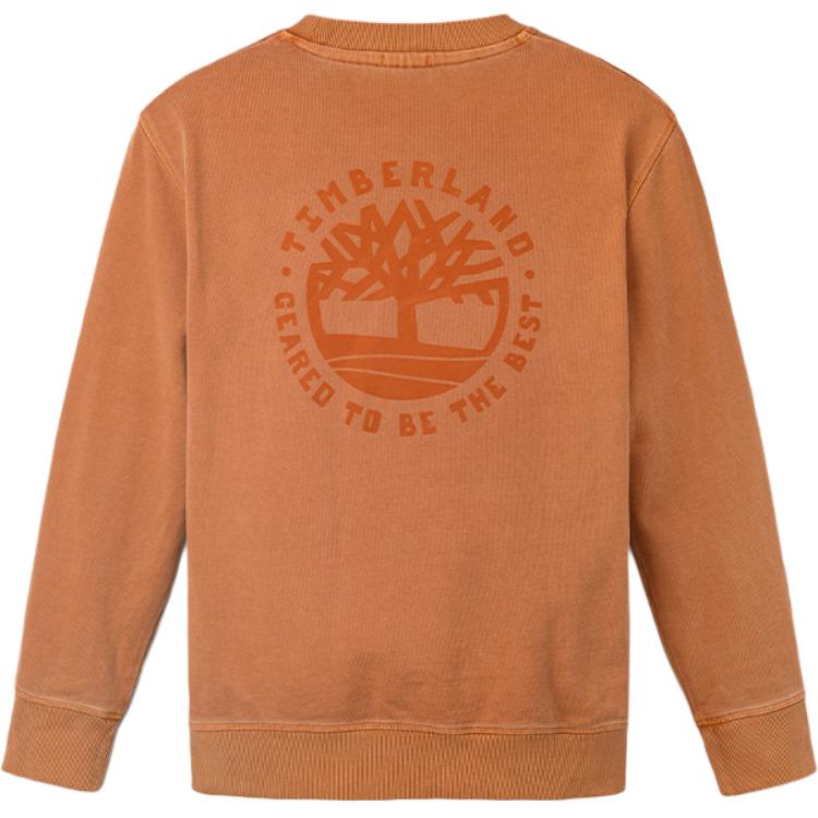 Timberland Versatile Casual Comfortable Vintage Sweatshirt Men sweatshirt Brown A697U-888