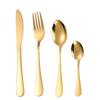 1010 Stainless Steel Western Cutlery Set: Thickened Knife, Fork, Spoon for Hotel & Home, Available In 4 or 24 Pieces