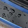 Auto Rear Bumper Trunk Tail Lip Carbon Fiber Protection Sticker Decal Car Styling Car Accessory