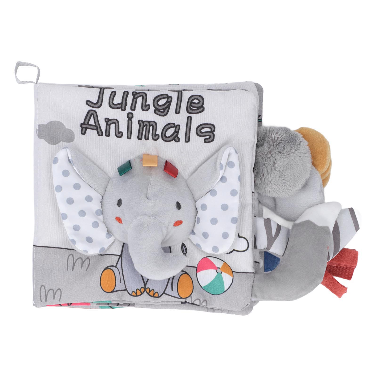 

Детская тканевая книга с хвостиками, мягкая, устойчивая к разрывам, образовательная, изысканная, с рисунком, мятая тканевая книга для